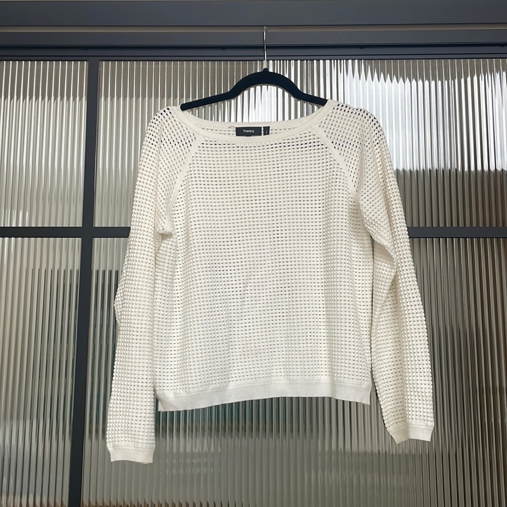 Theory Prosheen Prosecco Sweater